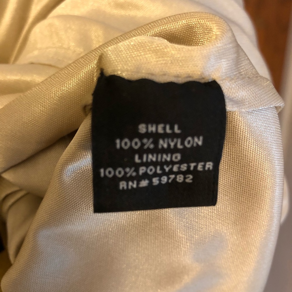 Adrianna Papell Taupe Beaded Formal Gown - Picture 8 of 8